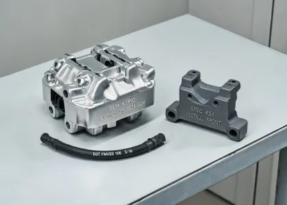 Catalog specialist reviewing brake application coverage