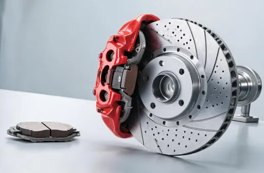Regional parts distributor stocking brake rotors and calipers