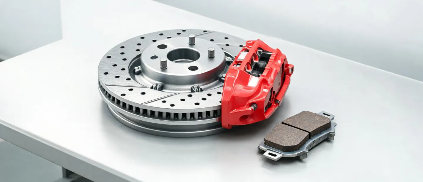 Centric brake components prepared for multiple aftermarket application channels